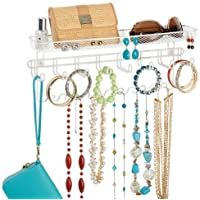 mDesign Colgador de joyas – El perfecto joyero organizador para pendientes y otros accesorios – Si busca ideas para…